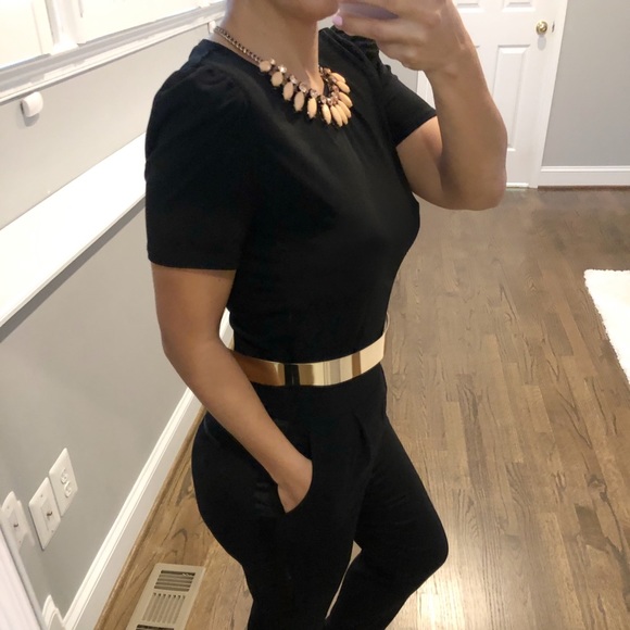 Rose Gold Statement Necklace - Picture 4 of 4